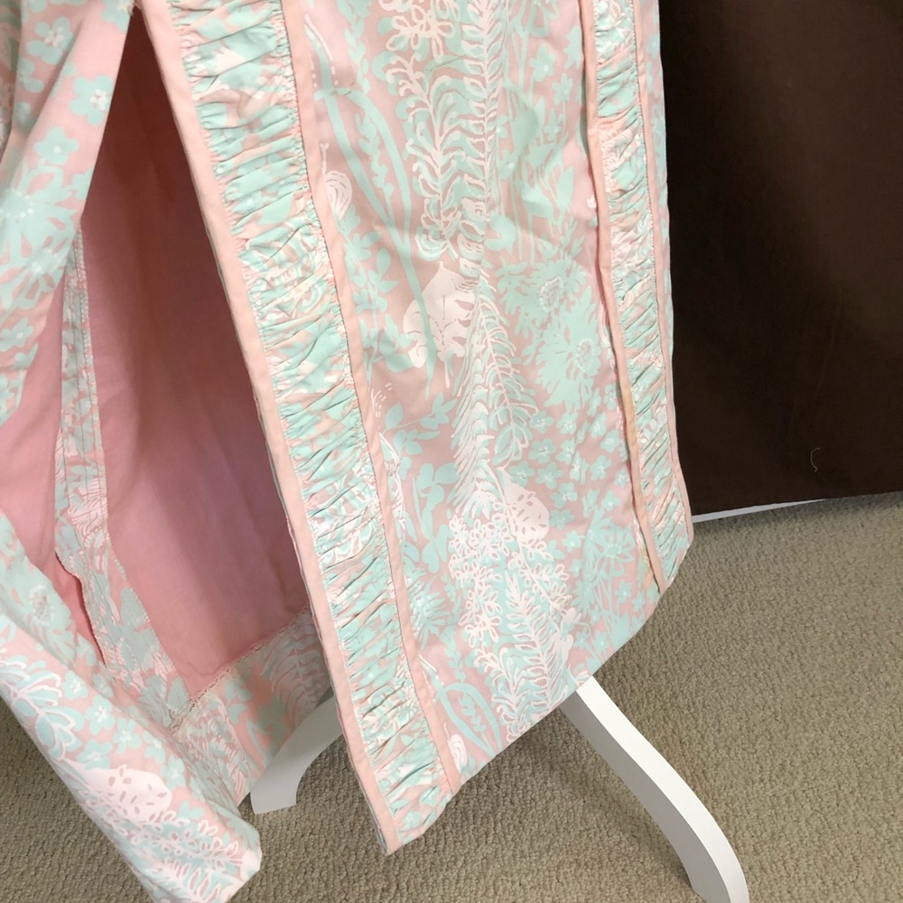 Vintage Lilly Pulitzer "The Lilly" Maxi Dress S M - Picture 4 of 8